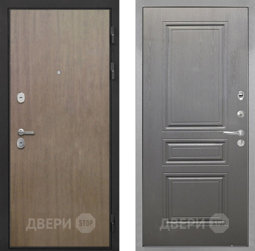 Дверь Интекрон (INTECRON) Гектор Венге Коричневый ФЛ-243 Графит вуд дуб в Люберцах