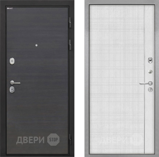 Дверь Интекрон (INTECRON) Гектор Эковенге В-07 с молдингом Лофт белый в Люберцах