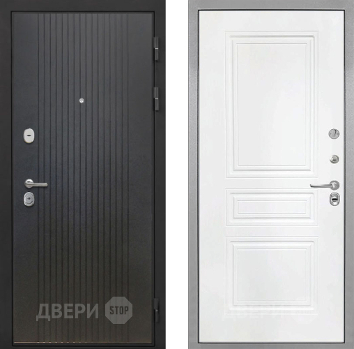 Входная металлическая Дверь Интекрон (INTECRON) Гектор ФЛ-295 ФЛ-243 Белый матовый в Люберцах