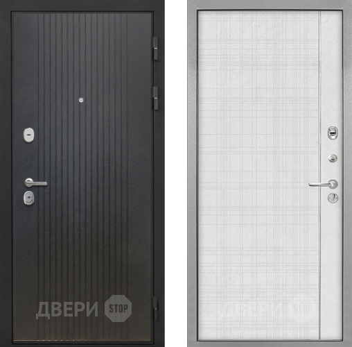 Входная металлическая Дверь Интекрон (INTECRON) Гектор ФЛ-295 В-07 с молдингом Лофт белый в Люберцах
