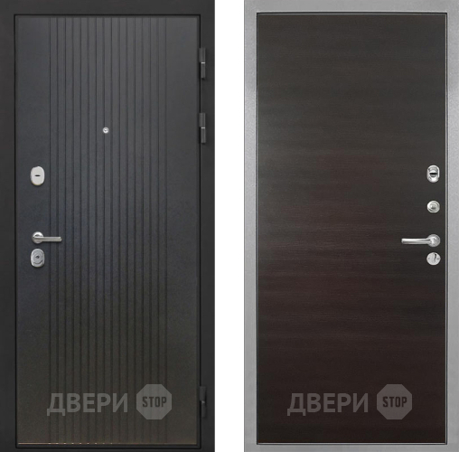 Входная металлическая Дверь Интекрон (INTECRON) Гектор ФЛ-295 Гладкая Эковенге поперечный в Люберцах