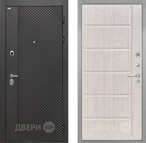 Дверь Интекрон (INTECRON) Олимпия Black 4К ФЛ-102 Сосна белая в Люберцах