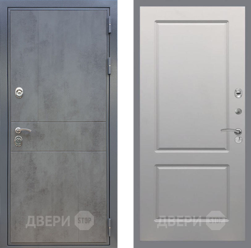 Входная металлическая Дверь Рекс (REX) ФЛ-290 FL-117 Грей софт в Люберцах