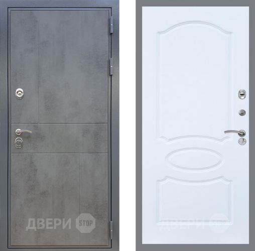Дверь Рекс (REX) ФЛ-290 FL-128 Силк Сноу в Люберцах