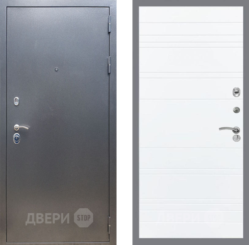 Дверь Рекс (REX) 11 Line Силк Сноу в Люберцах