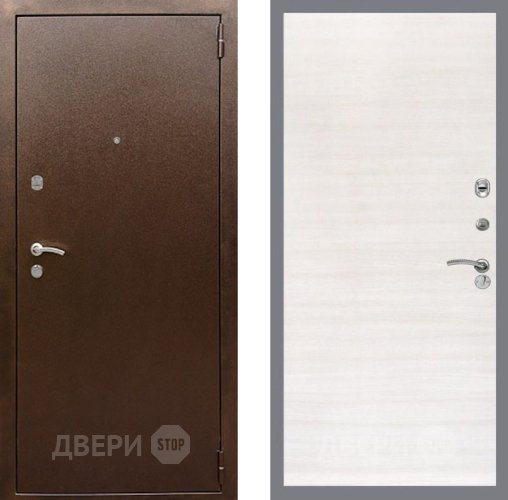 Входная металлическая Дверь Рекс (REX) 1А Медный Антик GL Акация в Люберцах