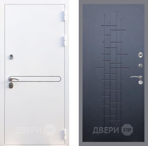 Дверь Рекс (REX) 27 FL-289 Ясень черный в Люберцах