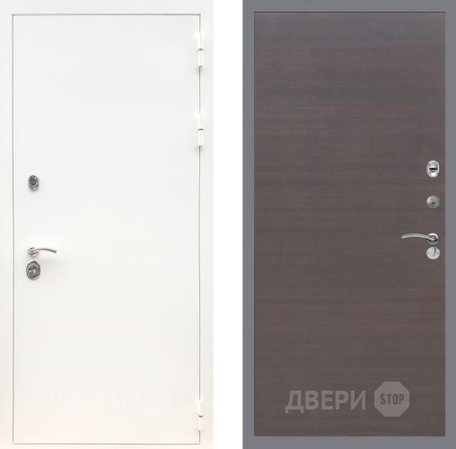 Дверь Рекс (REX) 5 Белая Шагрень GL венге поперечный в Люберцах