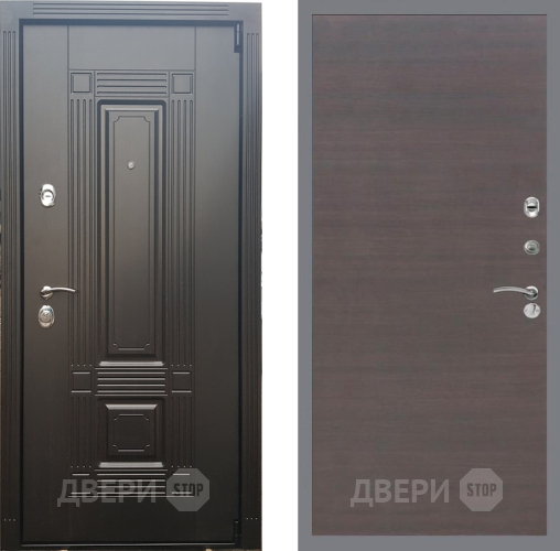 Дверь Рекс (REX) 9 GL венге поперечный в Люберцах