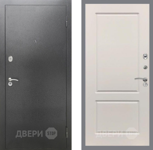 Дверь Рекс (REX) 2А Серебро Антик FL-117 Шампань в Люберцах