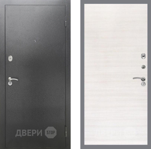 Дверь Рекс (REX) 2А Серебро Антик GL Акация в Люберцах