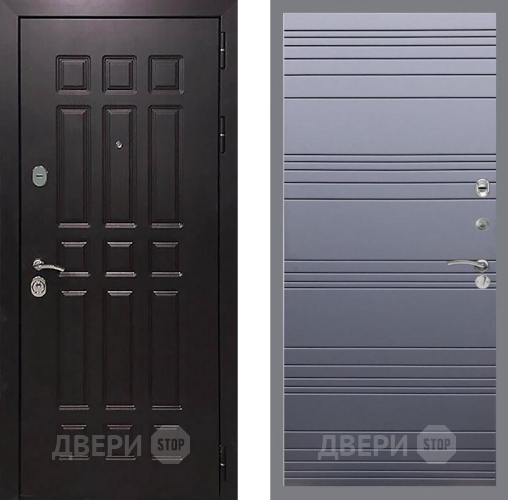 Дверь Рекс (REX) 8 Line Силк титан в Люберцах