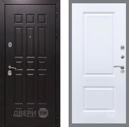 Входная металлическая Дверь Рекс (REX) 8 Смальта Силк Сноу в Люберцах