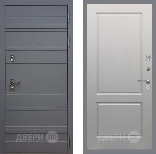 Дверь Рекс (REX) 14 силк титан FL-117 Грей софт в Люберцах