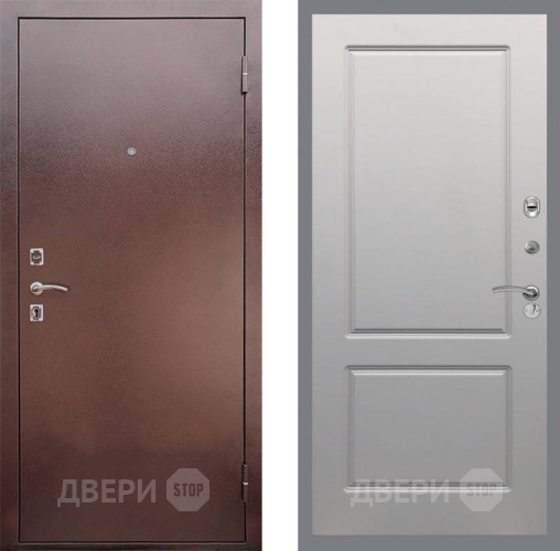Входная металлическая Дверь Рекс (REX) 1 FL-117 Грей софт в Люберцах