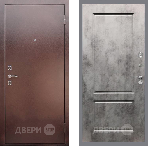 Дверь Рекс (REX) 1 FL-117 Бетон темный в Люберцах