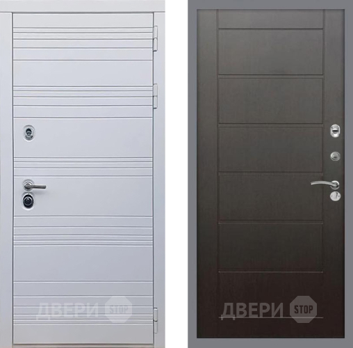 Дверь Рекс (REX) 14 Силк Сноу Сити Венге в Люберцах