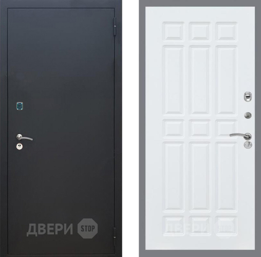 Дверь Рекс (REX) 1A Черный Муар FL-33 Силк Сноу в Люберцах