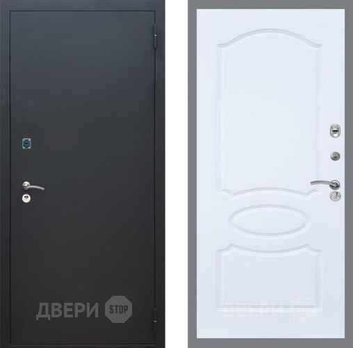 Дверь Рекс (REX) 1A Черный Муар FL-128 Силк Сноу в Люберцах