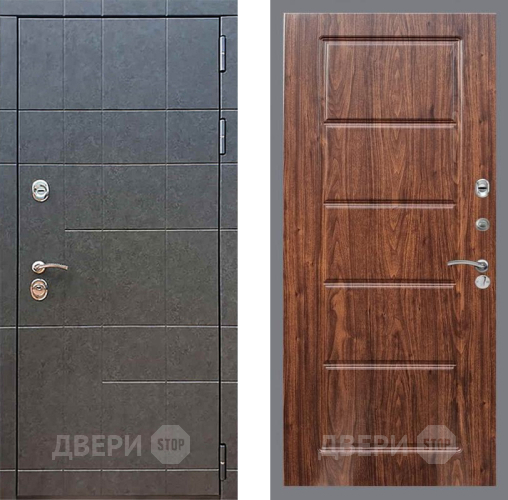 Входная металлическая Дверь Рекс (REX) 21 FL-39 орех тисненый в Люберцах