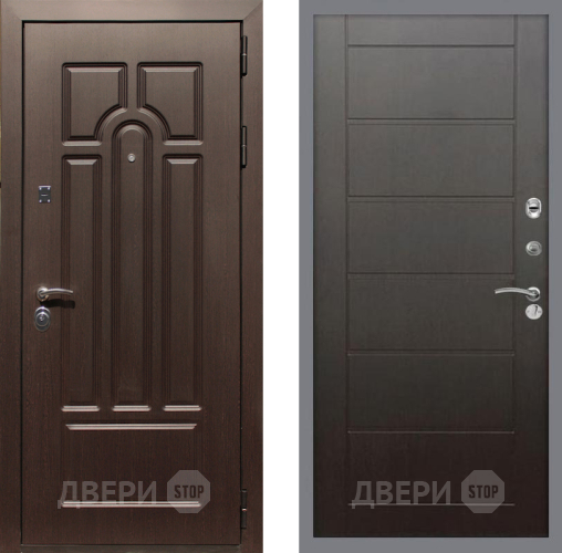 Входная металлическая Дверь Рекс (REX) Эврика Сити Венге в Люберцах