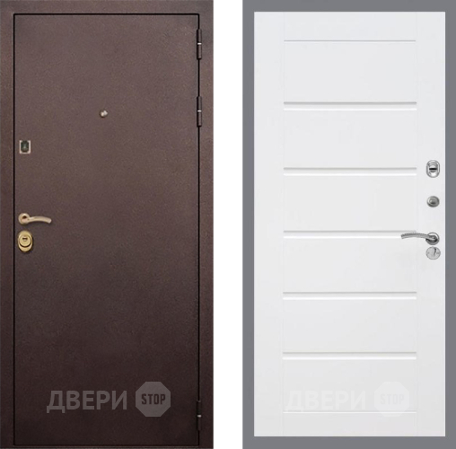 Дверь Рекс (REX) Лайт 3К Сити Белый ясень в Люберцах