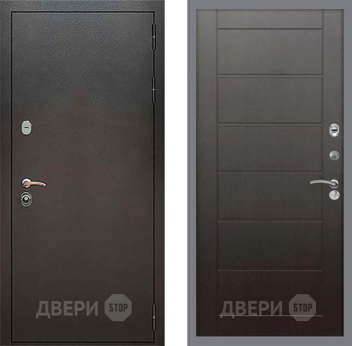 Дверь Рекс (REX) 5 Серебро Антик Сити Венге в Люберцах