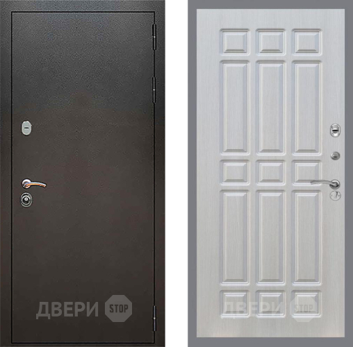 Дверь Рекс (REX) 5 Серебро Антик FL-33 Лиственница беж в Люберцах