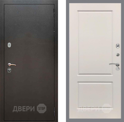 Дверь Рекс (REX) 5 Серебро Антик FL-117 Шампань в Люберцах