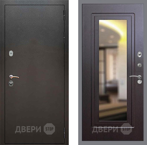 Дверь Рекс (REX) 5 Серебро Антик FLZ-120 Венге в Люберцах