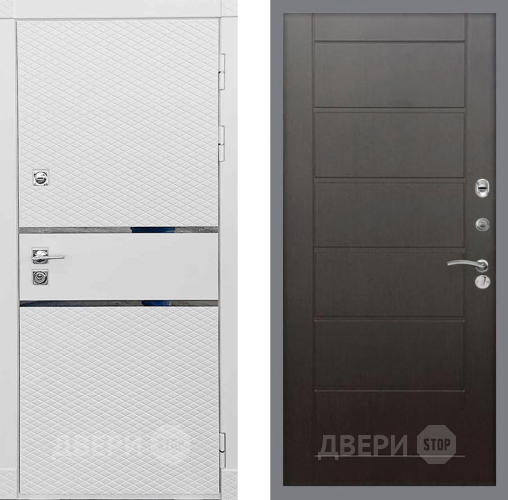 Дверь Рекс (REX) 15 Силк Сноу Сити Венге в Люберцах