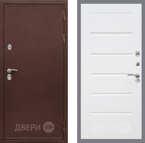 Дверь Рекс (REX) 5А Сити Белый ясень в Люберцах