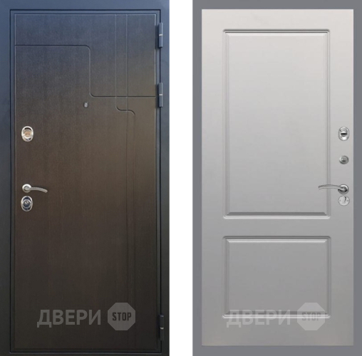 Входная металлическая Дверь Рекс (REX) Премиум-246 FL-117 Грей софт в Люберцах