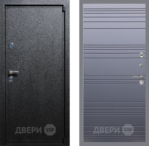 Входная металлическая Дверь Рекс (REX) 3 Line Силк титан в Люберцах
