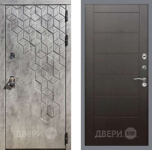 Входная металлическая Дверь Рекс (REX) 23 Сити Венге в Люберцах
