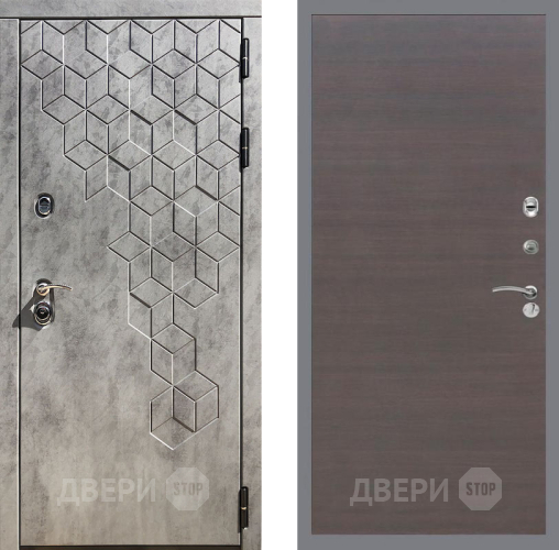Дверь Рекс (REX) 23 GL венге поперечный в Люберцах