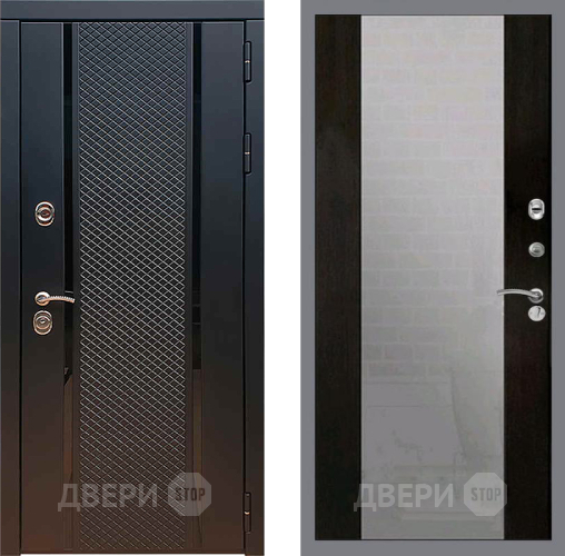 Дверь Рекс (REX) 25 СБ-16 Зеркало Венге в Люберцах