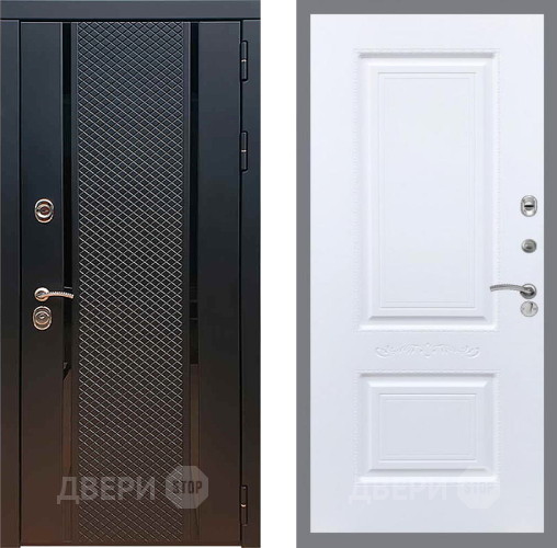 Входная металлическая Дверь Рекс (REX) 25 Смальта Силк Сноу в Люберцах