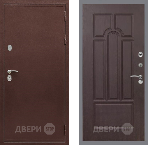 Дверь Рекс (REX) 5 металл 3 мм FL-58 Венге в Люберцах
