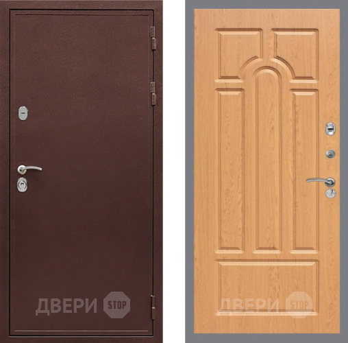 Дверь Рекс (REX) 5 металл 3 мм FL-58 Дуб в Люберцах